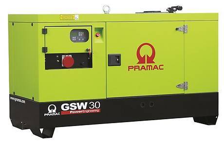картинка Дизельный генератор Pramac GSW30P, 400V, в кожухе от компании Нова Механика